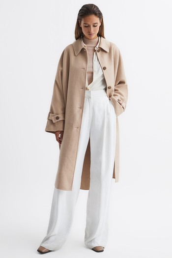 Blindseam Cape Coat from Reiss