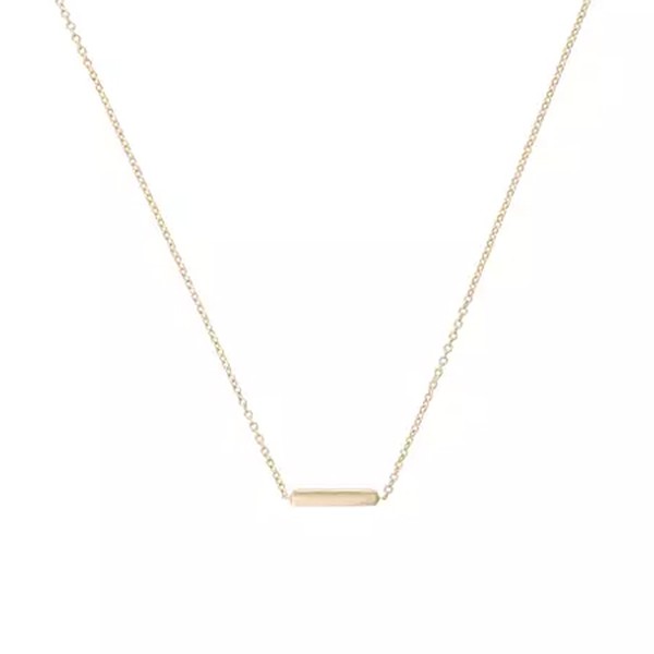 Tiny Bar Necklace