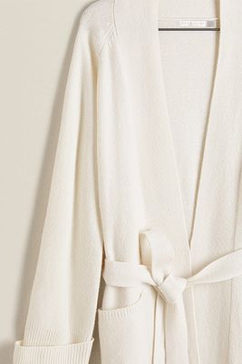 Long Knit Dressing Gown