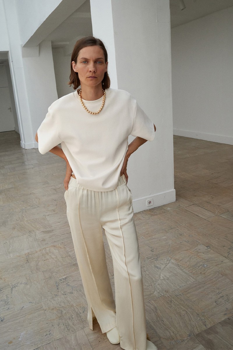 Berlin Satin Trousers from Mango