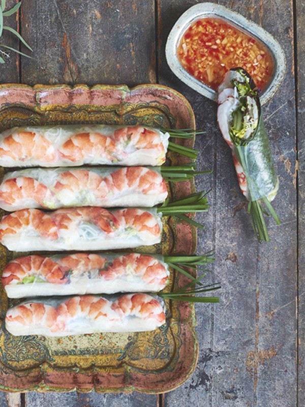 Prawn & Pork Summer Rolls