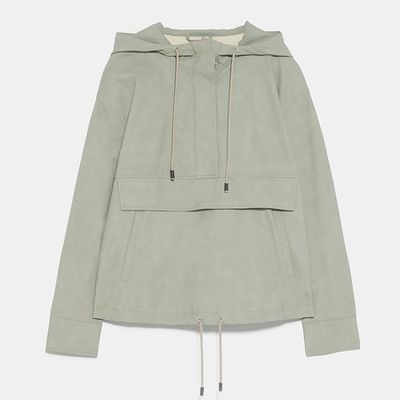 Hooded Pouch Pocket Jacket from Zara
