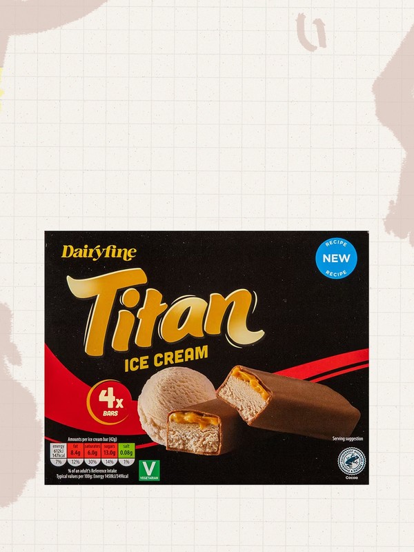 Pack Of 4 Titan Ice Cream Bars from DAIRYFINE