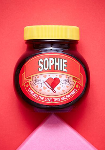 Personalised Jar from Marmite