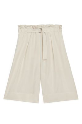 Belted Lyocell Shorts from Arket