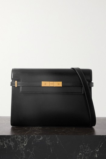 Manhattan Leather Shoulder Bag from Saint Laurent