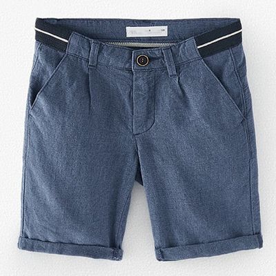 Bermuda Shorts With An Elastic Waistband