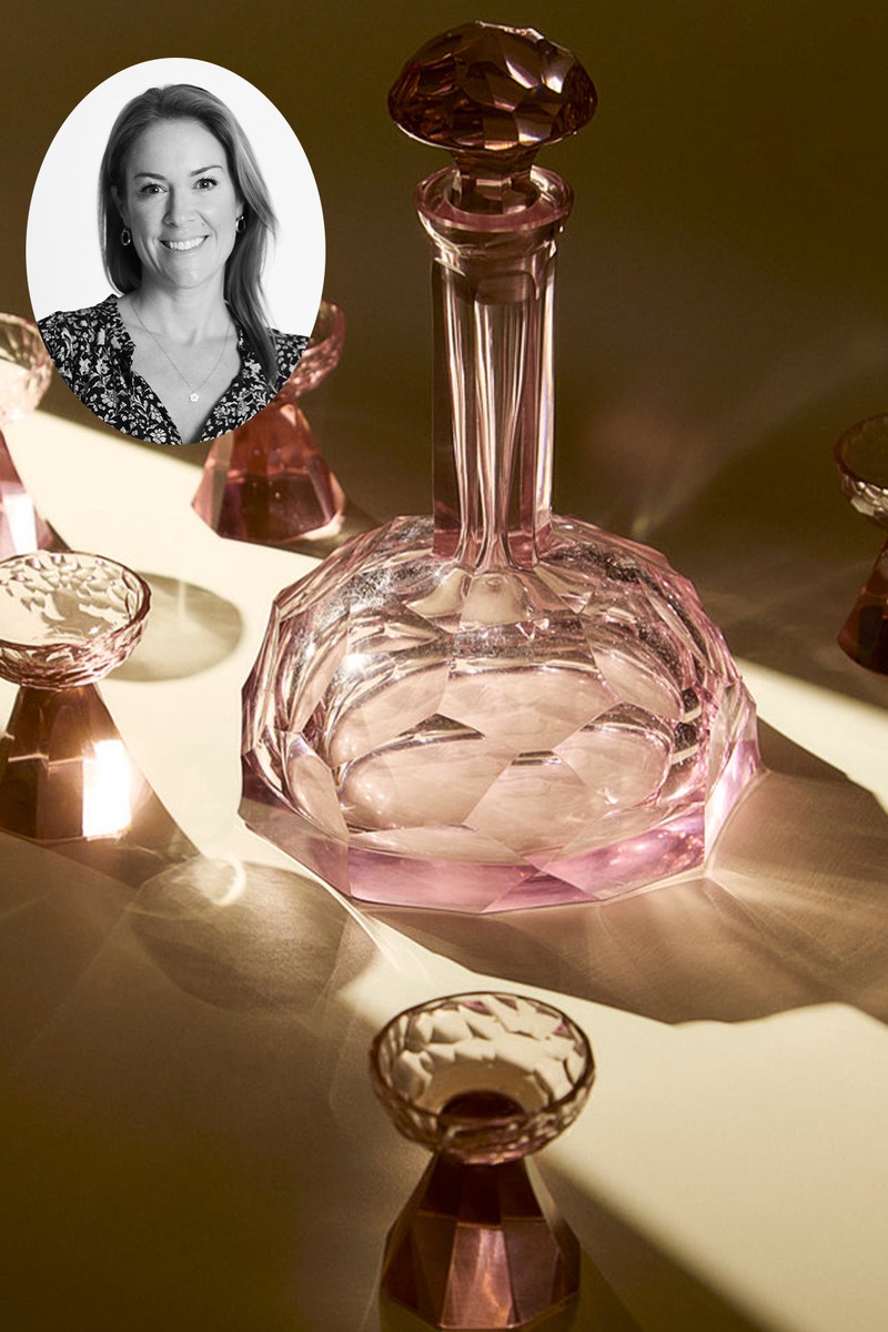 1930s Cut Crystal Decanter With Shot Glasses, £1,240 | Abask