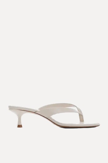 Kitten Heel Sandals from Mango