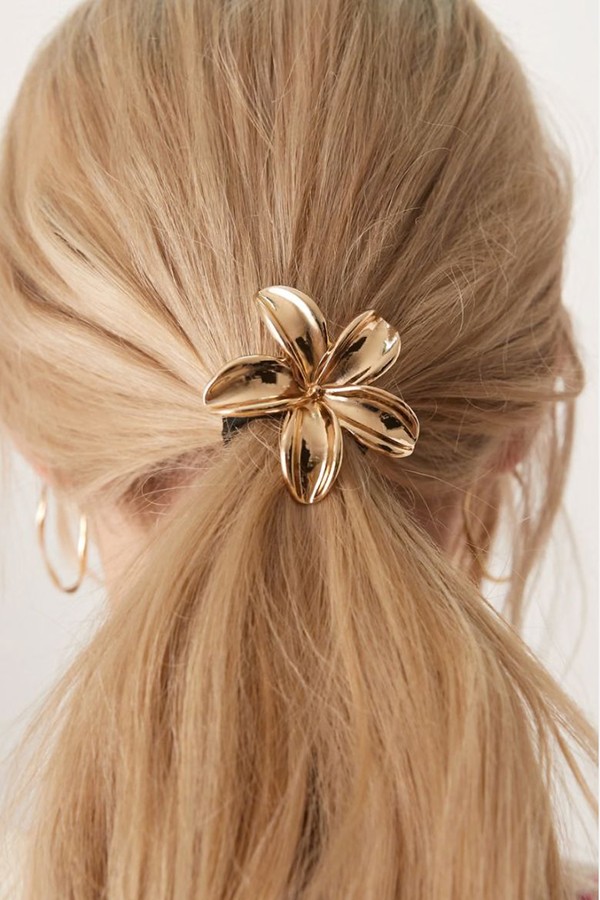 Hairband With Metal Flower Detail from ASOS DESIGN