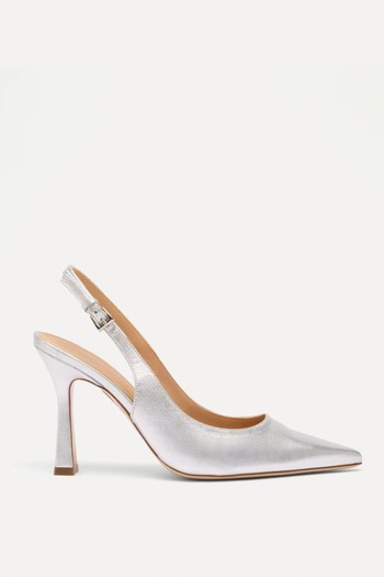 On Point Slingback Point Pumps