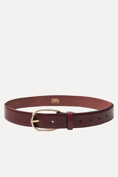 Leather Belt from Zara