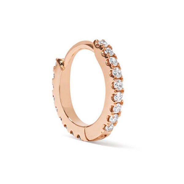 18-karat Rose Gold Diamond Earring