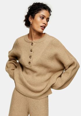 Stone Knitted Jumper