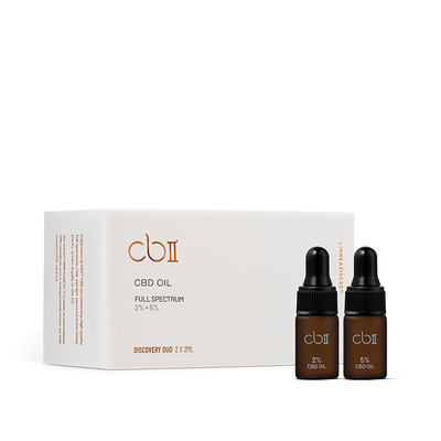 Discovery Duo CBD Oil Starter Kit from CB II