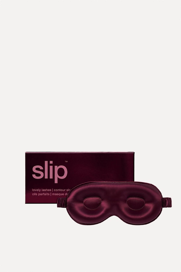 Crimson Contour Sleep Mask from Slip