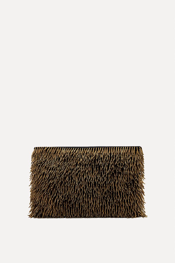 Bettina Beaded Clutch Bag