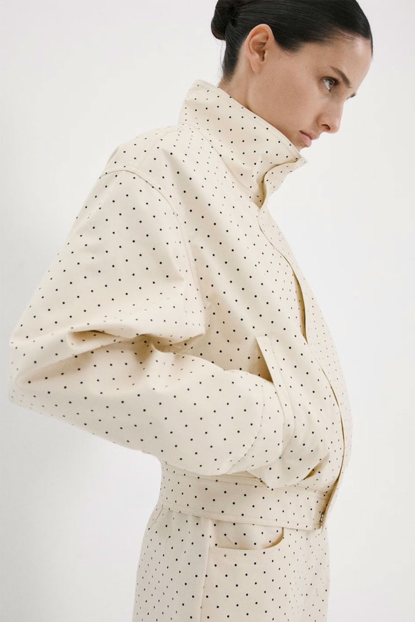 Dots Bomber Jacket