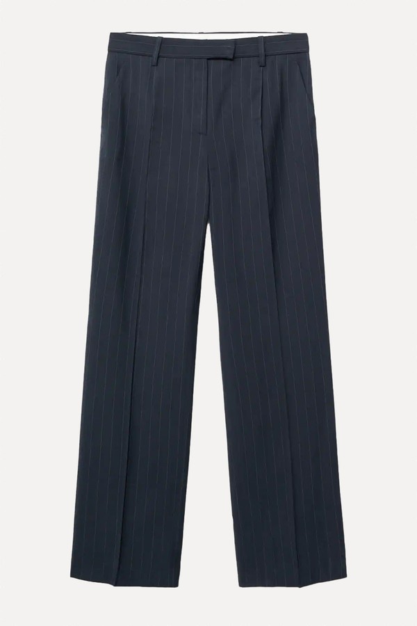 Pinstripe Suit Trousers from  Mango