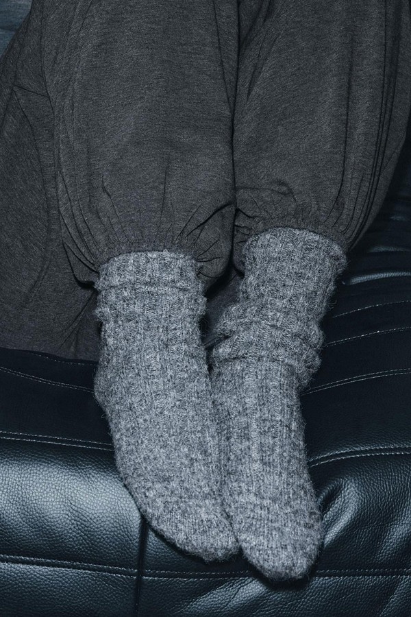 Tall Ribbed Socks from Zara