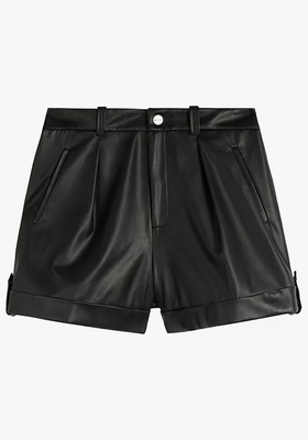 Pawa Faux Leather Shorts