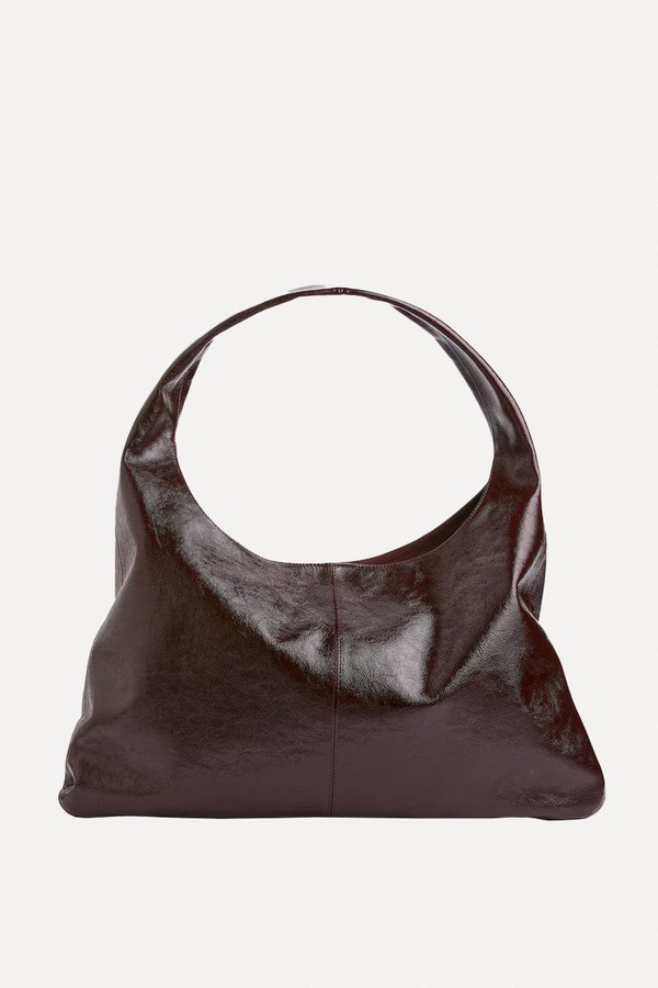 Shiny Leather Bag from Arket