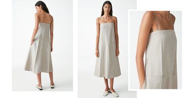 Linen Tailored Dress, £115