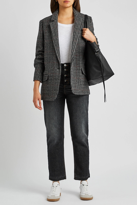 Charly Houndstooth Wool Blazer from Isabel Marant Étoile