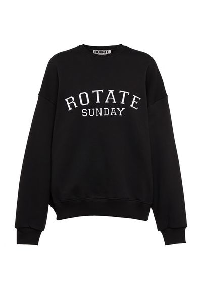 Iris Logo Cotton Sweatshirt from Rotate Birger Christensen 