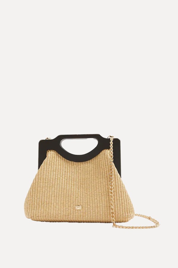 Raffia Clutch Bag from River Island