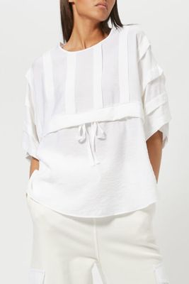Wide Sleeve T-Shirt With Waist Tie from See By Chloe