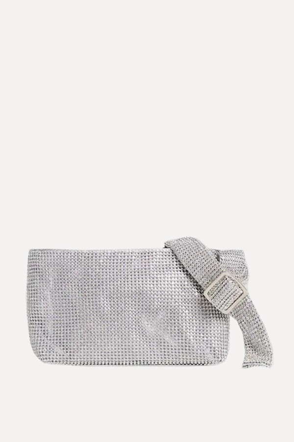 Shoulder Bag With Crystal Details from Bershka