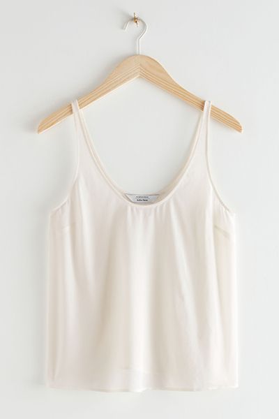 Relaxed Silk Crepe Top from & Other Stories