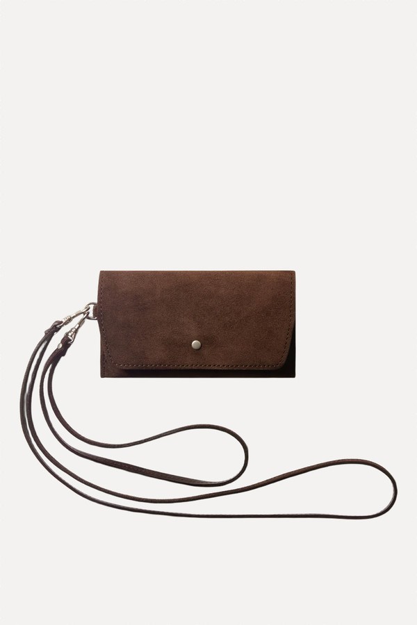 Olea Suede Eyewear Case  from The Frankie Shop