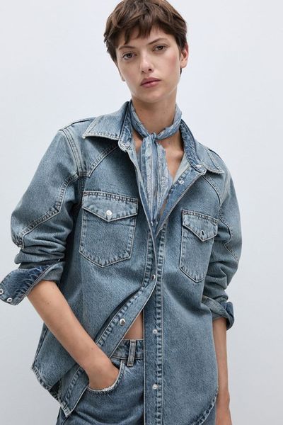 Ryana Denim Shirt from Kaffe