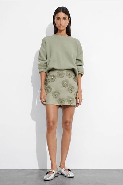 Textured Mini Skirt from & Other Stories