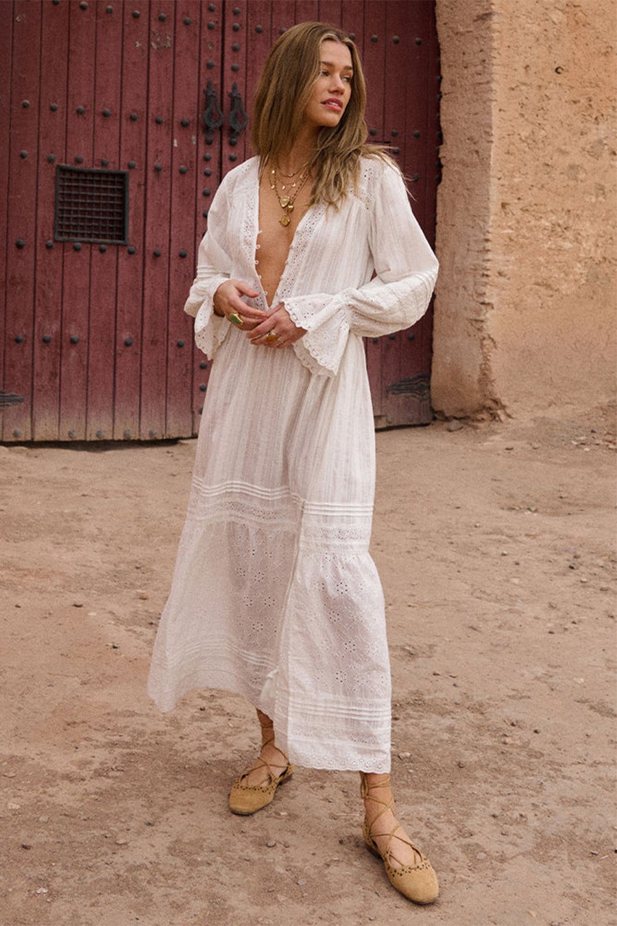 Whimsy Garden Lace Gown