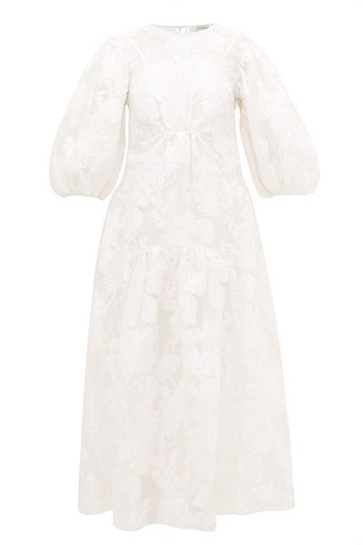 Tiered Floral Organza Dress from Cecilie Bahnsen