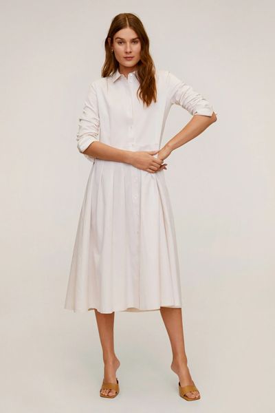 Cotton Shirt Dress from Mango