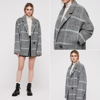 Simi Check Coat 