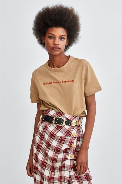 Printed T-shirt from Zara