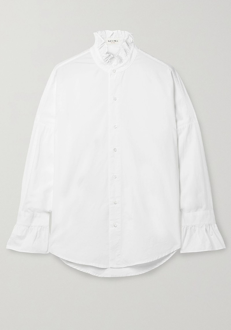 Ruffled Shirt from Alex Mill