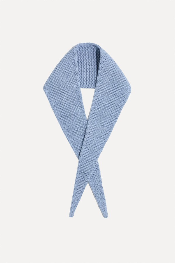 Garter-Stitched Scarf  from  H&M