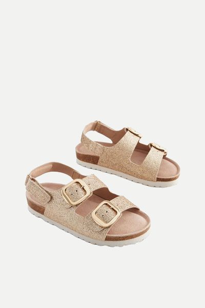 Two Strap Corkbed Sandals