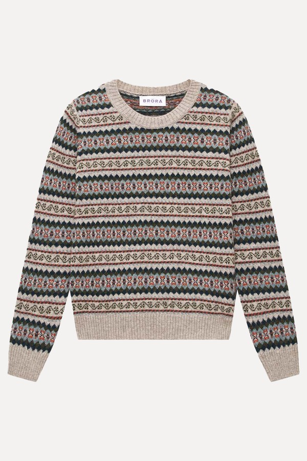 Cashmere Fair Isle Jumper from Brora