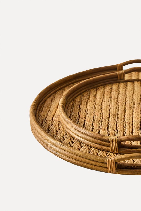 Bamboo & Rattan Tray