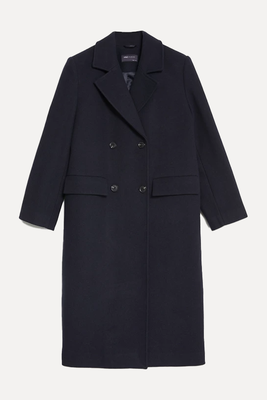 Double Breasted Longline Coat from Marks & Spencer