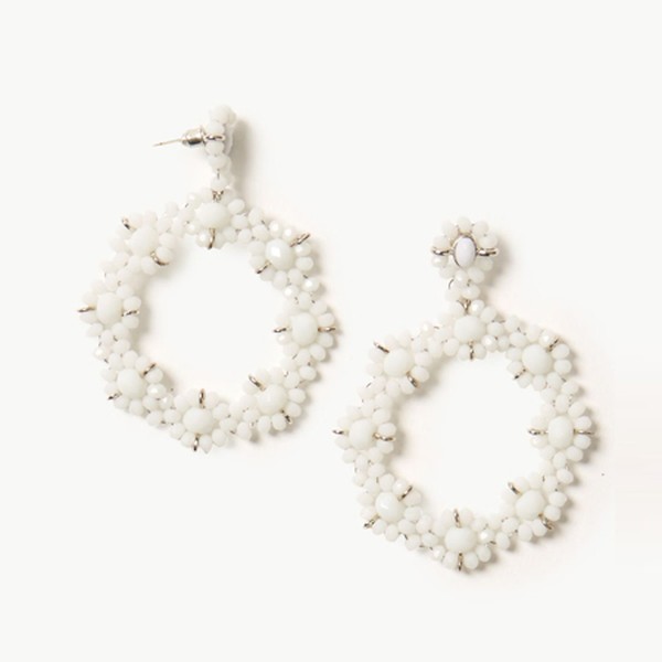 Flower Drop  Earrings