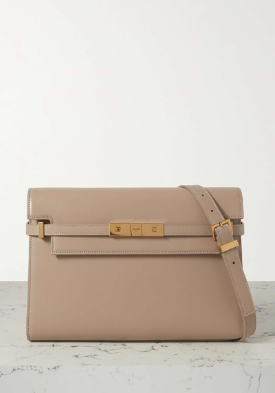 Manhattan Leather Shoulder Bag from Saint Laurent