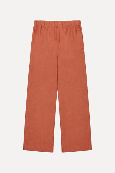 Palazzo Linen Pants from With Nothing Underneath X Harrods 